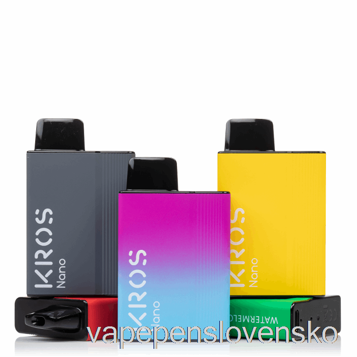 Kros Nano 5000 Jednorazové Pero Z Kiwi Guava Vape